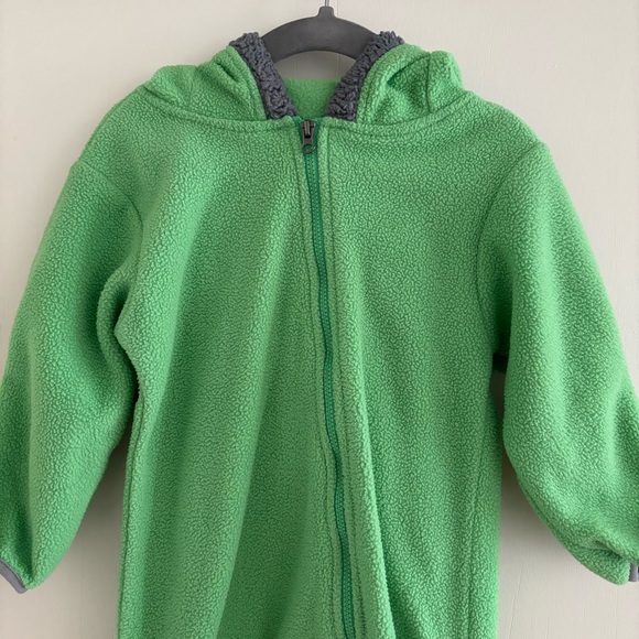 Cuddle Club Fleece Baby Bodysuit – Infant One Piece Hooded Romper - Outerwear - Picture 3 of 15